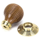 From The Anvil - Beehive Mortice/Rim Knob Set - Rosewood - 91787 - Choice Handles