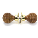 From The Anvil - Beehive Mortice/Rim Knob Set - Rosewood - 91787 - Choice Handles