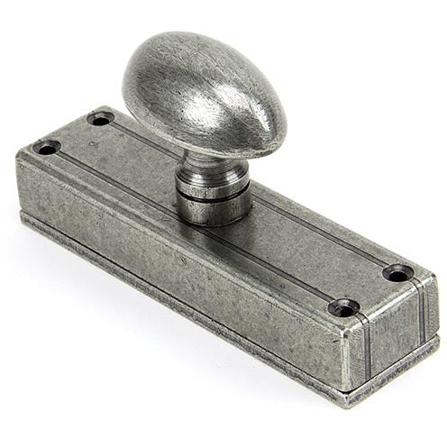 From The Anvil - Knob for Cremone Bolt - Pewter Patina - 91789