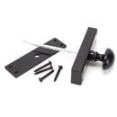 From The Anvil - Knob for Cremone Bolt - Black - 91791 - Choice Handles