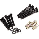 From The Anvil - 100kg Sliding Door Hardware Kit (2m Track) - Black - 91793 - Choice Handles