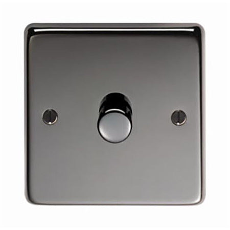 From The Anvil - Single LED Dimmer Switch - Black Nickel - 91796 - Choice Handles