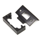 From The Anvil - ½" Rebate Kit for Tubular Mortice Latch - Black - 91824 - Choice Handles