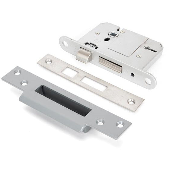 From The Anvil - 3" 5 Lever BS Sashlock KA - Stainless Steel - 91826 - Choice Handles