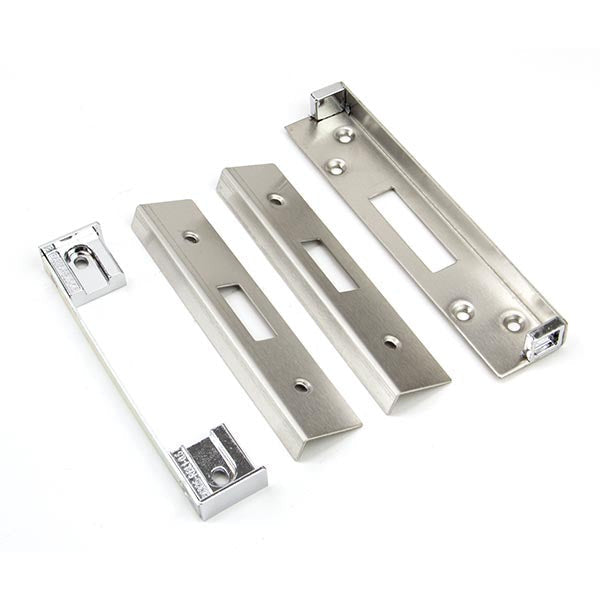 From The Anvil - ½" Euro Dead Lock Rebate Kit - Satin Stainless Steel - 91844 - Choice Handles