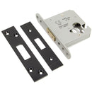 From The Anvil - 3" Euro Profile Dead Lock - Black - 91846 - Choice Handles