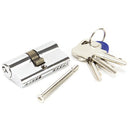 From The Anvil - 30/30 Euro Cylinder - Polished Chrome - 91857 - Choice Handles