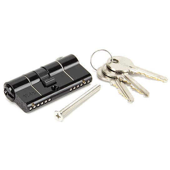 From The Anvil - 30/35 6pin Euro Cylinder - Black - 91862 - Choice Handles