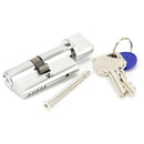 From The Anvil - 30/30 Euro Cylinder/Thumbturn - Satin Chrome - 91866 - Choice Handles