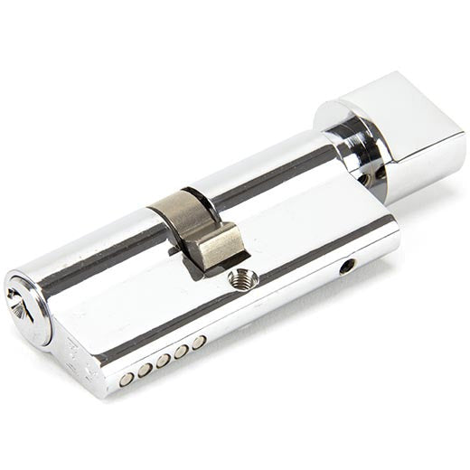 From The Anvil - 35/35 Euro Cylinder/Thumbturn - Polished Chrome - 91870 - Choice Handles