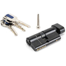 From The Anvil - 30/30 6pin Euro Cylinder/Thumbturn KA - Black - 91873 - Choice Handles