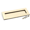 From The Anvil - Small Letter Plate - Aged Brass - 91880 - Choice Handles