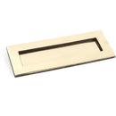 From The Anvil - Small Letter Plate - Aged Brass - 91880 - Choice Handles
