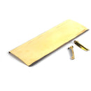 From The Anvil - Large Letter Plate Cover - Aged Brass - 91883 - Choice Handles