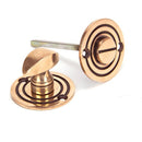 From The Anvil - Round Bathroom Thumbturn - Polished Bronze - 91930 - Choice Handles