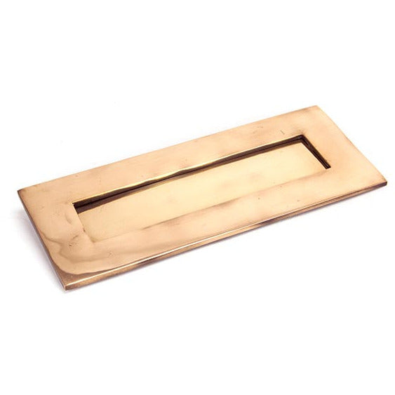 From The Anvil - Small Letter Plate - Polished Bronze - 91931 - Choice Handles