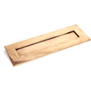 From The Anvil - Large Letter Plate - Polished Bronze - 91932 - Choice Handles