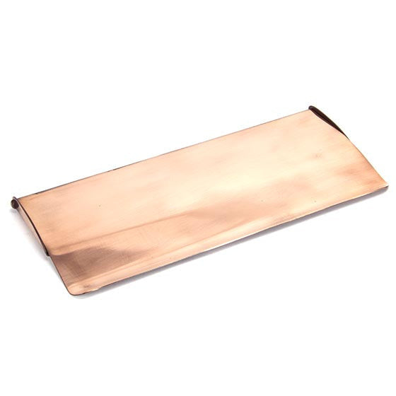 From The Anvil - Small Letter Plate Cover - Polished Bronze - 91933 - Choice Handles