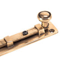 From The Anvil - 4" Universal Bolt - Polished Bronze - 91935 - Choice Handles