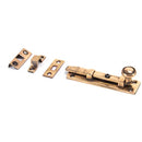 From The Anvil - 4" Universal Bolt - Polished Bronze - 91935 - Choice Handles