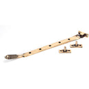 From The Anvil - 12" Reeded Stay - Polished Bronze - 91940 - Choice Handles