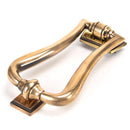 From The Anvil - Slimline Art Deco Door Knocker - Polished Bronze - 91945 - Choice Handles