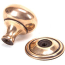 From The Anvil - Mushroom Cabinet Knob 38mm - Polished Bronze - 91949 - Choice Handles