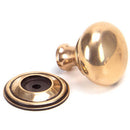 From The Anvil - Mushroom Cabinet Knob 32mm - Polished Bronze - 91950 - Choice Handles