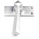 From The Anvil - Straight Lever Latch Set - Satin Chrome - 91970 - Choice Handles