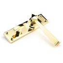 From The Anvil - Straight Lever Bathroom Set - Polished Brass - 91971 - Choice Handles