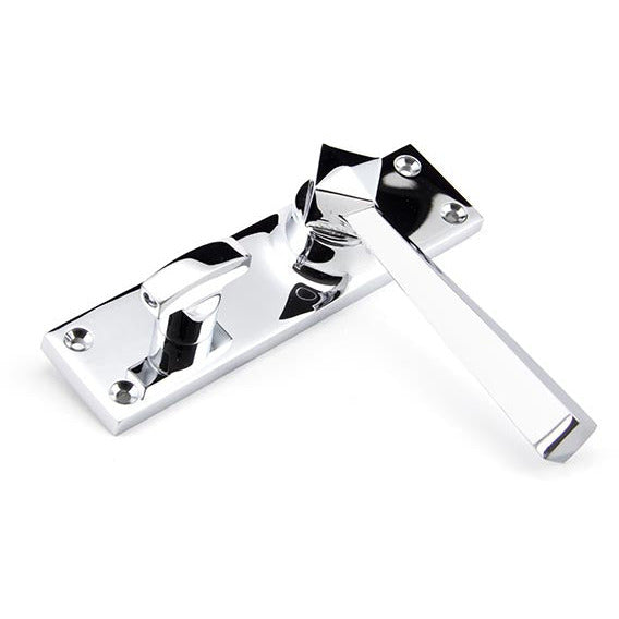 From The Anvil - Straight Lever Bathroom Set - Polished Chrome - 91972 - Choice Handles