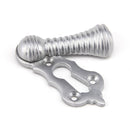 From The Anvil - Beehive Escutcheon - Satin Chrome - 91994 - Choice Handles