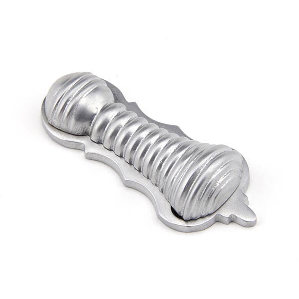 From The Anvil - Beehive Escutcheon - Satin Chrome - 91994 - Choice Handles