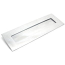 From The Anvil - Large Letter Plate - Satin Chrome - 92003 - Choice Handles