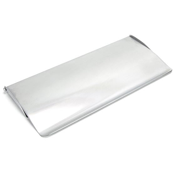 From The Anvil - Small Letter Plate Cover - Satin Chrome - 92006 - Choice Handles