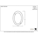 From The Anvil - Numeral 0 - Polished Bronze - 92020 - Choice Handles