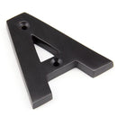From The Anvil - Letter A - Aged Bronze - 92030A - Choice Handles