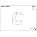 From The Anvil - Letter C - Aged Bronze - 92030C - Choice Handles