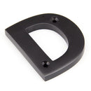 From The Anvil - Letter D - Aged Bronze - 92030D - Choice Handles