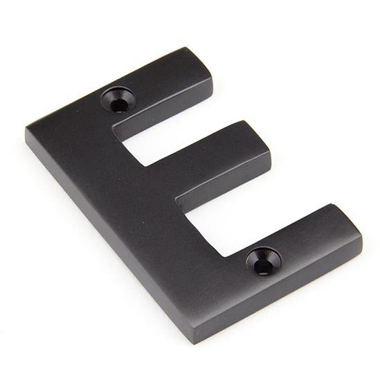 From The Anvil - Letter E - Aged Bronze - 92030E - Choice Handles