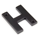 From The Anvil - Letter H - Aged Bronze - 92030H - Choice Handles