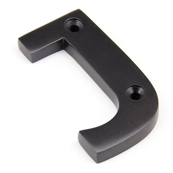 From The Anvil - Letter J - Aged Bronze - 92030J - Choice Handles