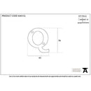 From The Anvil - Letter Q - Polished Bronze - 92031Q - Choice Handles