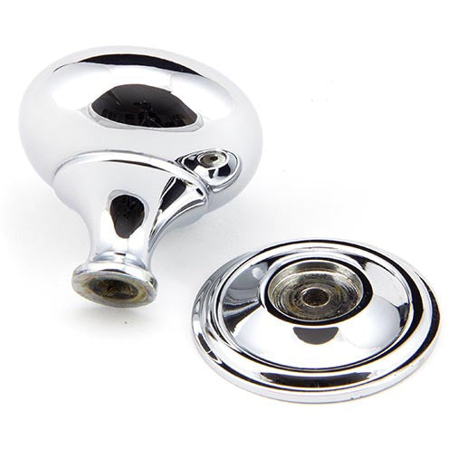 From The Anvil - Chrome Mushroom Cabinet Knob 38mm - Polished Chrome - 92031 - Choice Handles