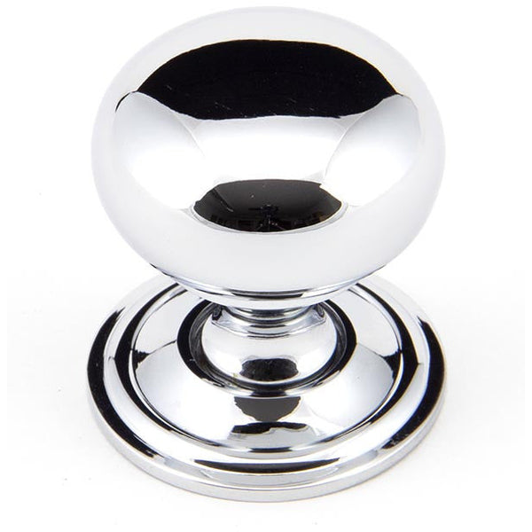 From The Anvil - Mushroom Cabinet Knob 32mm - Polished Chrome - 92032 - Choice Handles