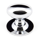 From The Anvil - Oval Cabinet Knob 40mm - Polished Chrome - 92033 - Choice Handles