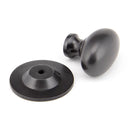 From The Anvil - Oval Cabinet Knob 40mm - Aged Bronze - 92035 - Choice Handles