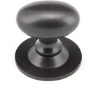 From The Anvil - Oval Cabinet Knob 40mm - Aged Bronze - 92035 - Choice Handles