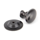 From The Anvil - Oval Cabinet Knob 33mm - Aged Bronze - 92036 - Choice Handles