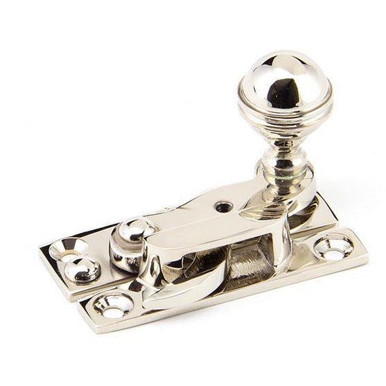 From The Anvil - Prestbury Sash Hook Fastener - Polished Nickel - 92043 - Choice Handles